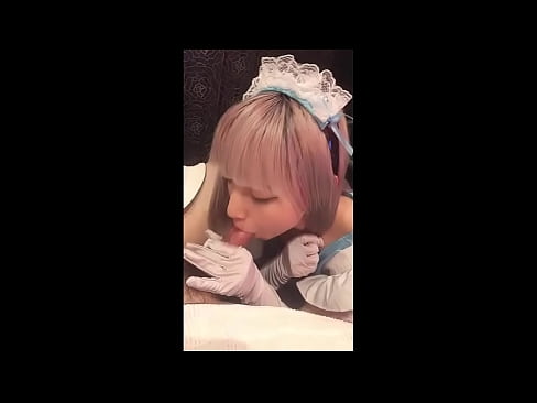 ❤️ Japansk idol [mayuka], Franska jungfrukostym, del 1, avsugning och runka av med lotion Hård porr at us ﹏